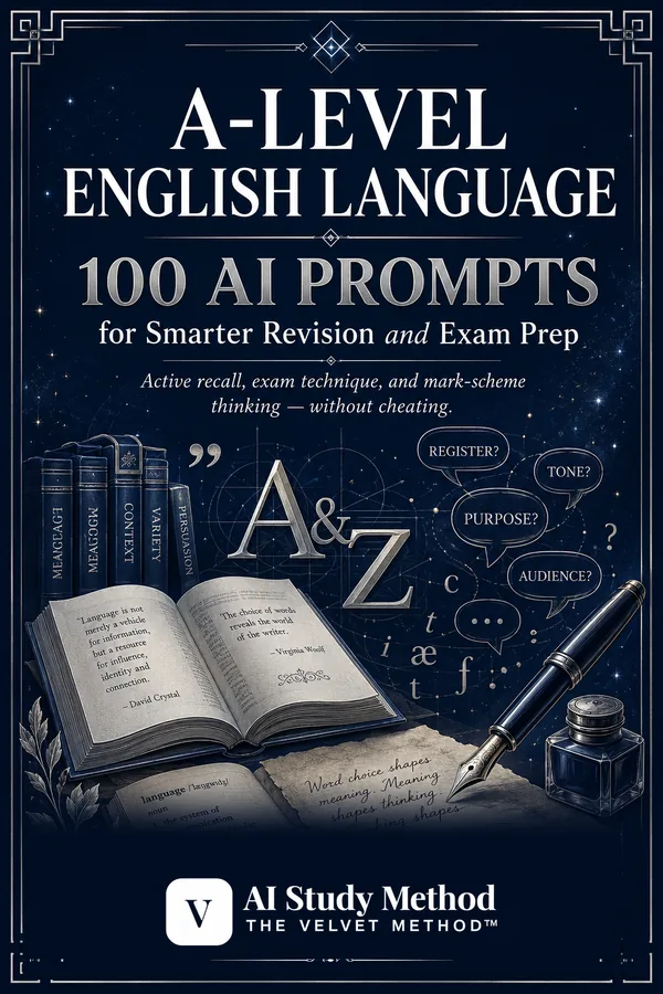 A-Level English Language cover